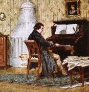 schumann composing at his piano johan